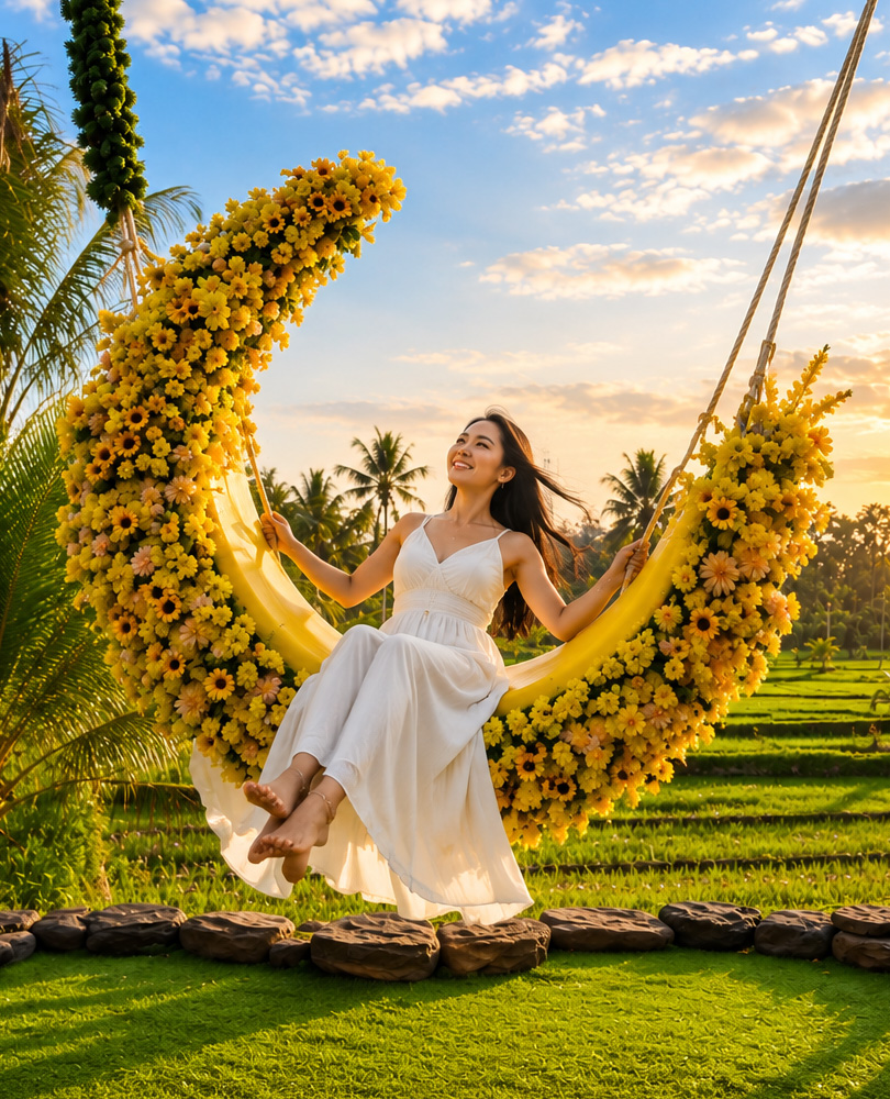 special single swing sari timbul